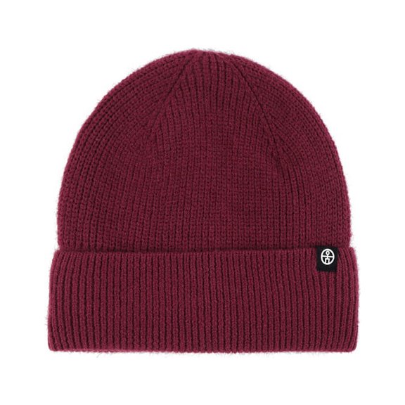 Hats for Women/Men Wool Warm Wool Hat Winter Outdoor Double Plus Velvet Knit Hat Solid Color Ear Protection Flanging Hat
