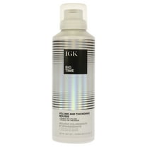 IGK Big Time Volume and Thickening Mousse, 6 oz Mousse