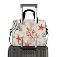 thumbnail image 2 of FORMRS 16" Laptop Bag Carrying Sleeve Case with Handle Travel Shoulder Briefcase, Light Red Starfish, 2 of 8