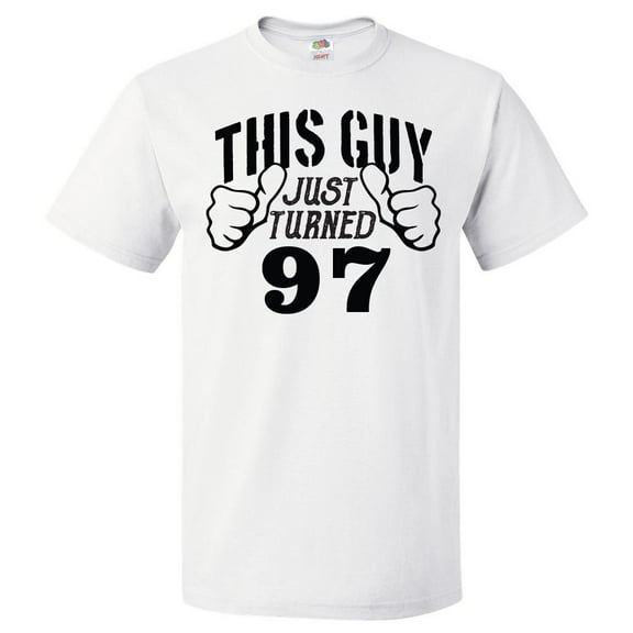 97th Birthday Gift For 97 Year Old This Guy Turned 97 T Shirt Gift