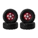 thumbnail image 1 of RC Car Parts RC Car Wheel Hubs and Tires Set for MN MODEL 1/12 MN82 LC79 MN78 Remote Control Car Acc, 1 of 5