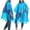 01 Blue, variant on Awenio Rain Jacket Men Rain Ponchos for Adults Reusable - Raincoats Survival Emergency Heavy Duty Rain Coat with Drawstring Hood