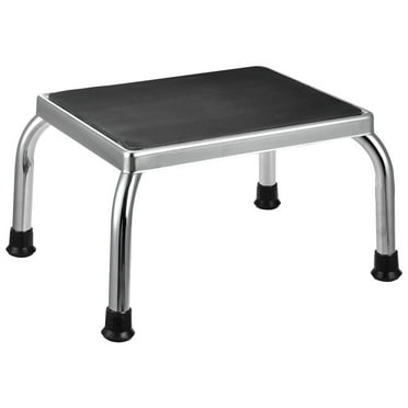 9-1/4"H Medical Step Stool, Non-Skid Rubber Footstool Platform