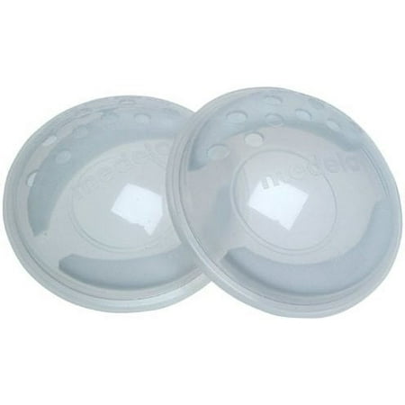 UPC: 0020451802107 | Medela SoftShells Sore Nipple Kit Silicone Clear 80210 8 Piece Set