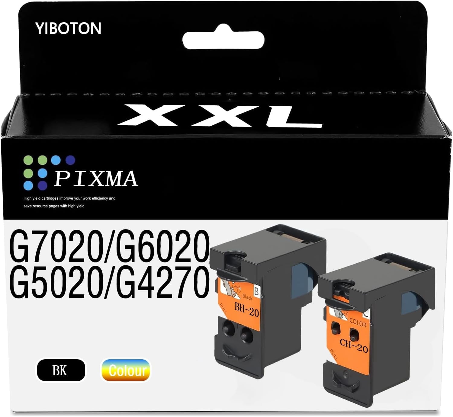 Canon, Ink Cartridge, CLI-221 4pk, Black Cyan Magenta Yellow