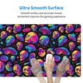 thumbnail image 4 of Cauagu Skull rainbow star mushroom for Large Mouse Pad,XXL Extended Gaming Mouse Mat Long Extended Desk Mat Big Desk Pad Mat(16 x 29.5in) for Work/Game/Office/Home, 4 of 8