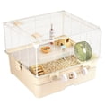 thumbnail image 1 of Drawer style hamster cage suitable for small pets transparent, 1 of 6