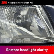 3M Automotive Headlight Restoration Kit, Restore and Protect, Clear, 1 Pack