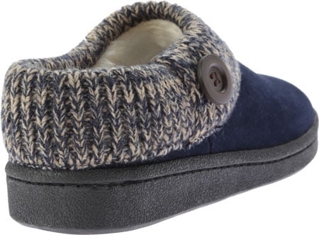 clarks quilted scuff slipper