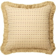 Better Homes and Gardens Diamond Square Pillow, Gold