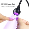 thumbnail image 4 of TINYSOME 5W UV Nail Lamp,Hands Free Gel LED Nail Dryer Polish Curing Lamps Gooseneck, 4 of 13