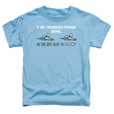 

- Synchronized Swimmers - Toddler Short Sleeve Shirt - 2T
