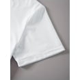 thumbnail image 4 of Una camiseta moderna y versátil de manga corta y cuello redondo con estampado de Cupido para San Valentín. Perfecta para usarla cómodamente en casa o de paseo. Diseñada para mujeres. Camiseta para ad, 4 of 6