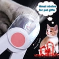thumbnail image 4 of RV Cortauñas para gatos, cortaúñas para mascotas con línea de sangre LED, tijeras profesionales para garras de perros, con lima de uñas, sin salpicaduras, para hámsteres pequeños, conejos y gatitos Sailing Electrónica, 4 of 5