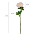 thumbnail image 6 of Artificial Peony Silk Flowers Fake Glorious Flower Bouquets for Wedding Party Bridal Home Decoration, 6 of 8