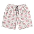 thumbnail image 5 of Goofa Floral Strawberr Printed Mens Swim Trunks Summer Quick Dry Short Beach Swimwear Bathing Suits-3X-Large, 5 of 9