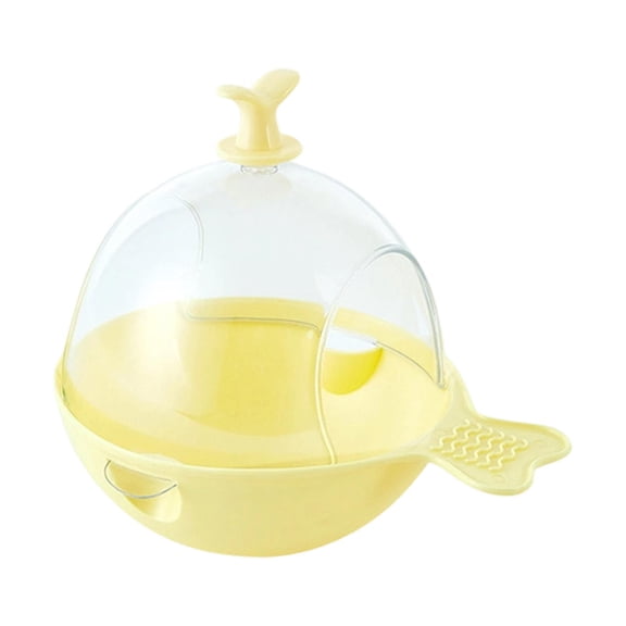 Bird Bath for Cage Cleaning Pet Supplies Birdcage Accessories Parakeet Bath Box Transparent Panel for Conure Canary