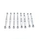 thumbnail image 1 of Vista de enlace RC Práctica Piezas de automóvil RC de metal RC Reemplazo de accesorios de automóvil RC premium para el automóvil RC 44571 ZP1001 1002 1003 1004 PACK Silver 8 Pack Inevent FN001489-03, 1 of 7