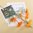 thumbnail image 3 of Flores Artificiales Margarita de Seda Flores Silvestres Falsas con Tallos Arbustos de Vegetación Falsa Arreglos de Plantas para Decoración de Jarrones de Jardín y Hogar ANGGREK Otros, 3 of 8