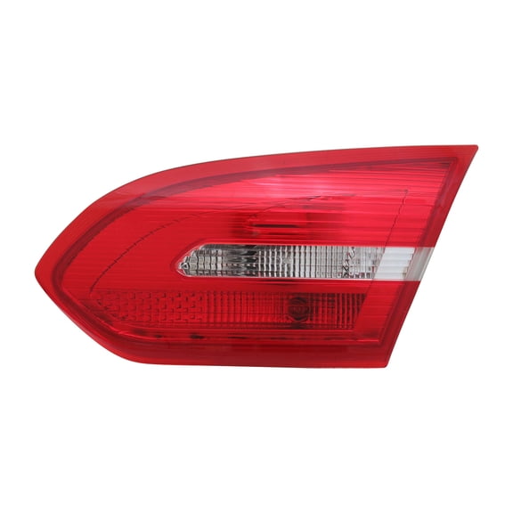 KAI New CAPA Certified Standard Replacement Passenger Side Inner Tail Light Assembly, Fits 2015-2018 Ford Focus