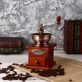 thumbnail image 4 of Pretyzoom 1Pc Manual Coffee Mill with Ceramic Burr and Iron Handle for Fresh Coffee Beans, 4 of 7