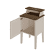 thumbnail image 4 of Mesa Lateral Bertolini Charlotte Off White Pino, 4 of 4