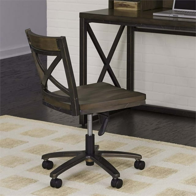 Home Styles Xcel Chaise de Bureau Pivotante en Cuivre