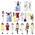thumbnail image 1 of Maojin Toy Story Juguetes Magnetic Dress Up Baby, Magnetic Princess Dress Up Paper Doll Magnet Dress Up Games, Girls Magnetic Dress Up Sticker Puzzle, 1 of 2