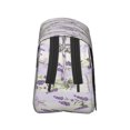 thumbnail image 3 of Goofa Lavender Flowers Pattern Double Layer Pen Pencil Case, Protective Large Capacity Storage Organizer Pen Pouch, Office College Supplies for Teens Adults, 3 of 7
