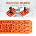 thumbnail image 4 of VEVOR 2 Pcs Planches de Traction avec PP pour Sac de Rangement de Boue Neige Sable Long Orange, 4 of 9