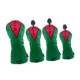 thumbnail image 2 of 4 fundas para cabezas de palos de golf, fundas protectoras para cabezas de driver Verde, 2 of 9
