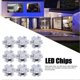 thumbnail image 3 of Lot de 25 puces LED 5 V, 200 lm, 3 W, haute puissance, pour luminaires DIY, lumière UV 395-400 nm, 3 of 4