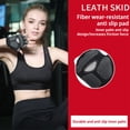 thumbnail image 5 of Hyknon Workout Gloves for Women and Men, Half Finger Breathable Weight Lifting Gloves, Antislip Cushion Pads Fitness Glovess, Grip Palm Protection for Weightlifting, Fitness Exercise Training, Gray, 5 of 6