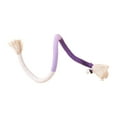 thumbnail image 2 of 1PCS Cat Chew Rope for Teeth - Cotton Durable Cat Chew Toys, Teeth Cleaning Interactive Cat Toy for Kittens Adult Cats Puppy Breeds Indoor Use,Cat Chew Stick Cat Teething Toys Red,27.5 Inch,Purple, 2 of 9