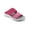 Dark Pink, variant on Womens Davera 2 Open Toe Slip On Slide Sandals