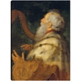 thumbnail image 1 of Cuadro Decorativo - Rey David tocando el arpa (ca. 1616) Jr  Impresión en canvas, estrechado., 1 of 2