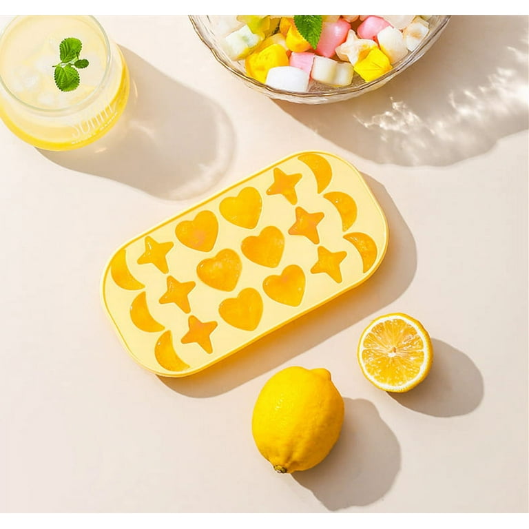 JYTEE Ice Cube Bin Scoop Trays - Use It As A Portable Box in The Freezer, Shelves, Pantry