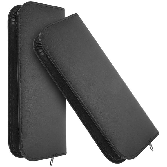 HEMOTON 2-Piece Scissors Bag Case for Hairstylists Haircut Kit Professional Hair Cutting Tools