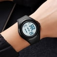 thumbnail image 2 of Ohufall Fashion Digital Sports Watch Waterproof Alarm Timer Wristwatch Small Digital Clock For Student Outdoor Bedroom Use, 2 of 6