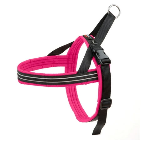 UPC: 0816642011645 | ComfortFlex American Made Fully Padded Reflective No Pull Dog Harness  Neon Pink  Small
