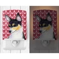 thumbnail image 2 of Caroline's Treasures SS4518CNL Chihuahua Hearts Love and Valentine's Day Portrait Ceramic Night Light, 6x4x3",, 2 of 2