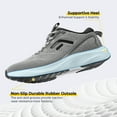 thumbnail image 4 of FitVille Wide Walking Shoes for Men Cushioned Running Shoes Mens Athletic Shoes Arch Support,11.5 Wide, 4 of 7