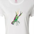 thumbnail image 4 of Inktastic Mardi Gras Crayfish Artsy Women's T-Shirt, 4 of 5
