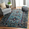 thumbnail image 2 of SAFAVIEH Vintage Hamadan Dania Oriental Area Rug, Light Blue/Black, 8' x 10', 2 of 7