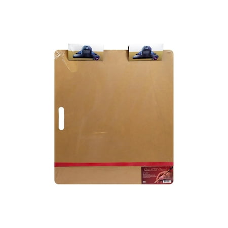 Art Advantage Artist Sketch Tote Board 23? x 26? with handle  clips and elastic band. Portable  lightweight  Masonite drawing board for class or studio. Fits in Artists Tote