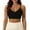 Black, variant on Women's U-Back Underwire Bra with Deep Backless Design, Gathered Cups for Enhanced Cleavage, Supportive Fit for Large Bust, Ideal for Evening Wear,White 32