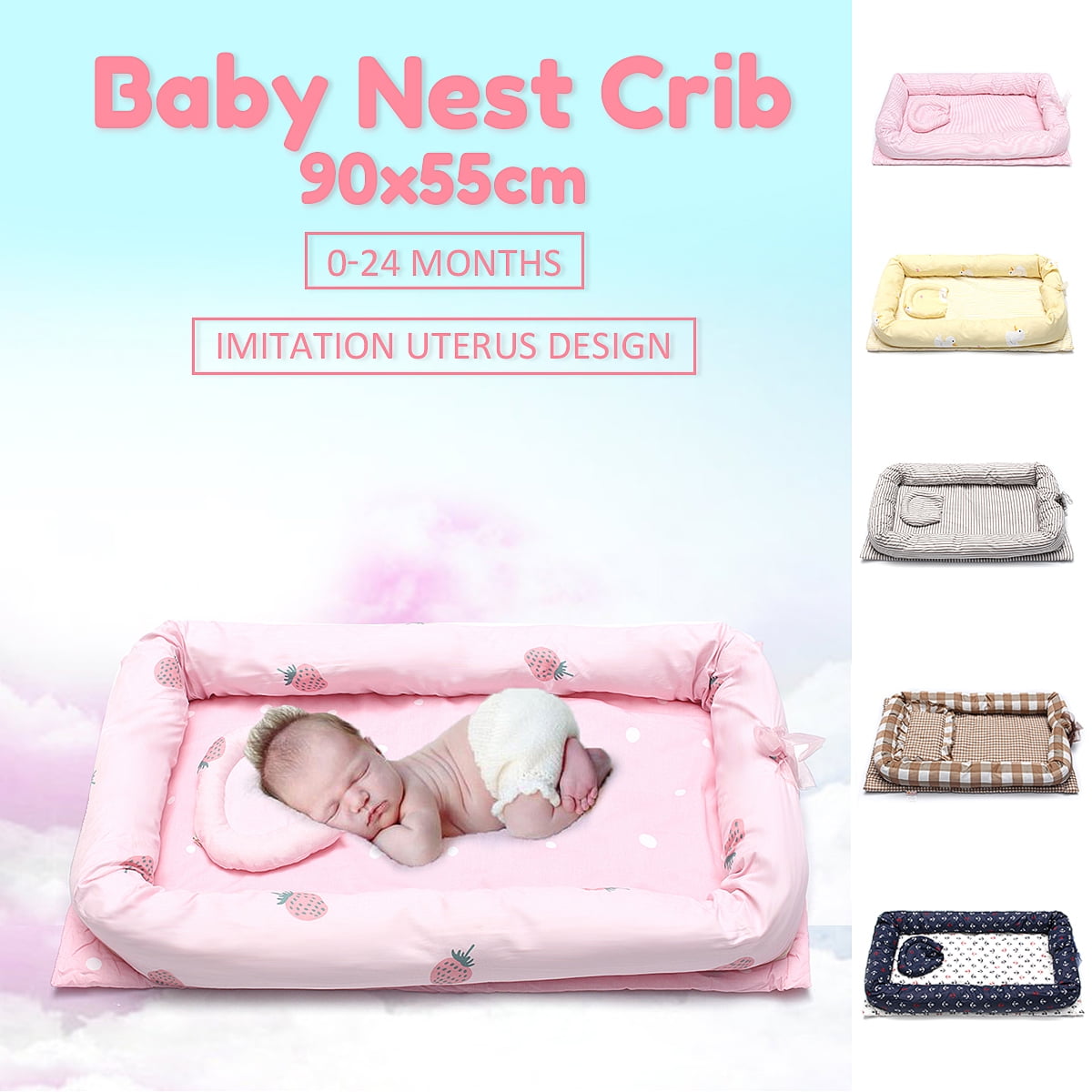 baby nest bed walmart