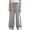 Grey, variant on TIREOW Girls Sweatpants Solid Color Elastic High Waist Wide Leg Drawstring Sweat Pants Daily Wear Casual Streetwear Joggers