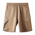 thumbnail image 2 of NJDVHB Short de Pyjama Ample Décontracté pour Homme Été, Khaki, TTTG, 2 of 4