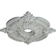 thumbnail image 3 of Ekena Millwork 28 3/8"OD x 3 3/4"ID x 1 5/8"P Benson Classic Ceiling Medallion (Fits Canopies up to 6 1/2"), Hand-Painted Frost, 3 of 6